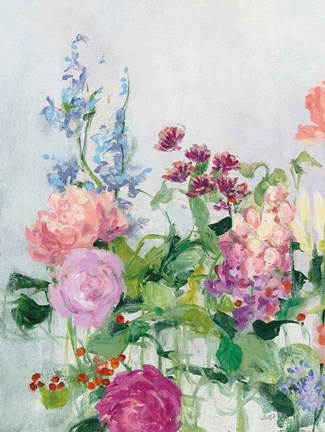 Framed Cutting Garden II Print