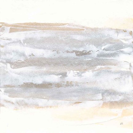 Framed Neutral Texture I Print