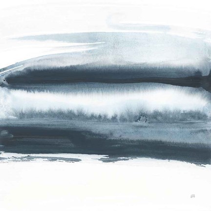 Framed Waterway Minimalism I Print