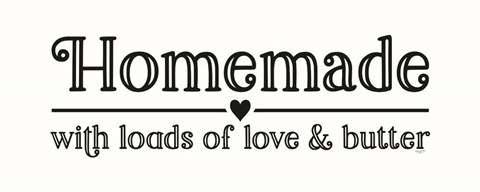 Framed Kitchen Art panel II-Homemade Print