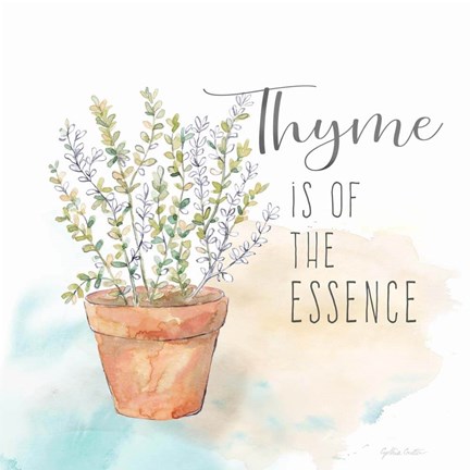 Framed Let it Grow V Print