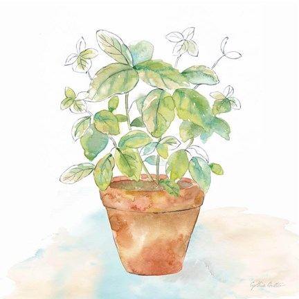 Framed Let it Grow VI Print