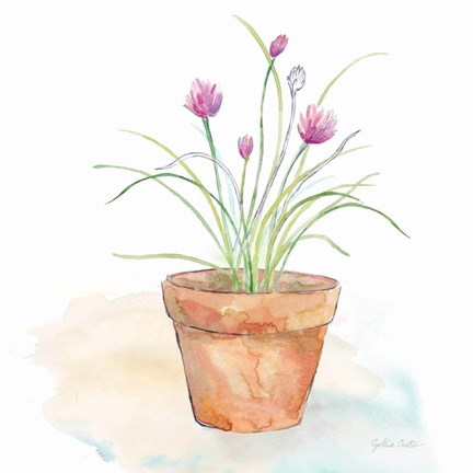 Framed Let it Grow VII Print