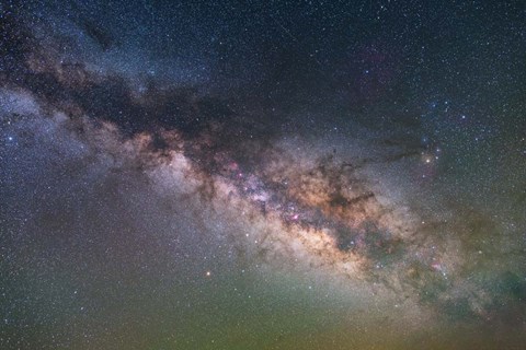 Framed Outer Space 3 Print