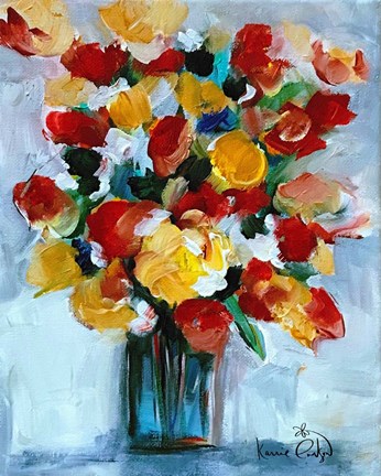 Framed Bouquet 2 Print