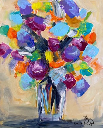 Framed Bouquet 4 Print