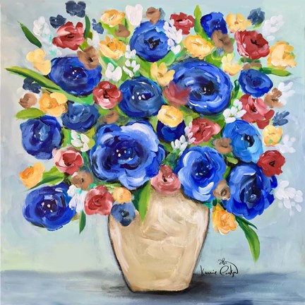 Framed Bouquet 6 Print