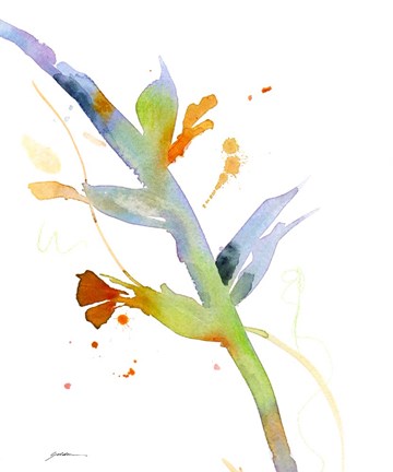 Framed Budding Print