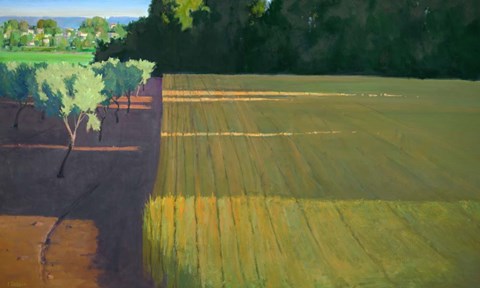 Framed Last Light on Caromb Print