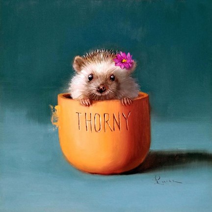 Framed Cactus Flower Print