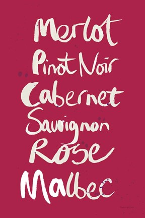 Framed Pop the Cork Wine Words I Print