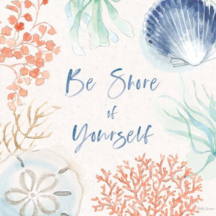 Framed Seaside XIII Print