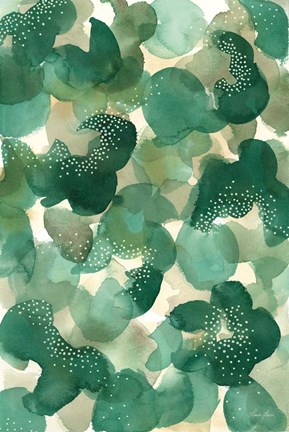 Framed Leaf Canopy Print