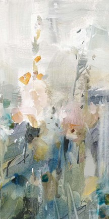 Framed Rustic Garden Neutral VI Print