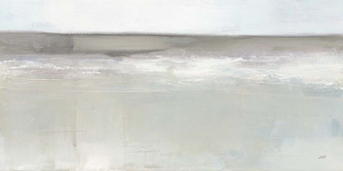 Framed Crest of the Wave Gray Print