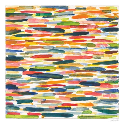 Framed Colorful Patterns X Print