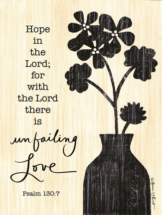 Framed Unfailing Love Print