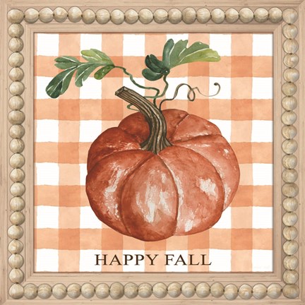 Framed Happy Fall Print