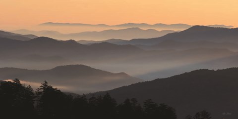 Framed Clingman&#39;s at Daybreak Print