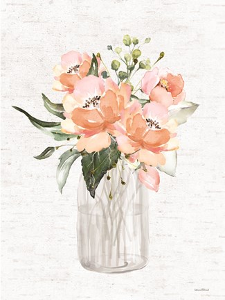 Framed Spring Floral I Print