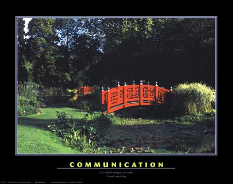 Framed Communication Print