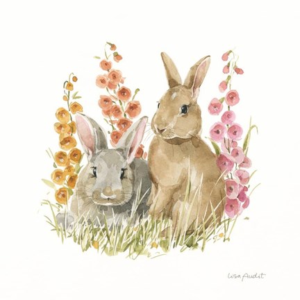 Framed Hop on Spring III Print