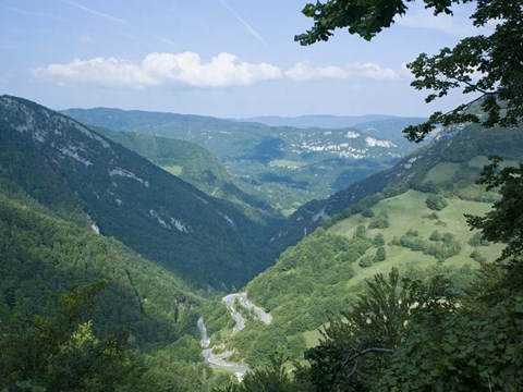 Framed France Jura Print