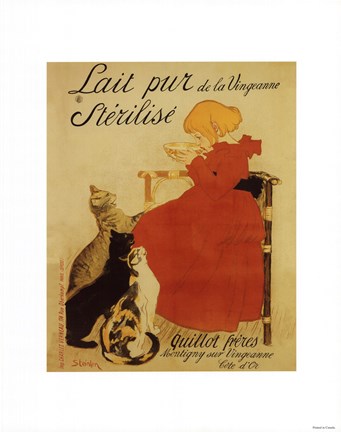 Framed Nestle's Milk Print