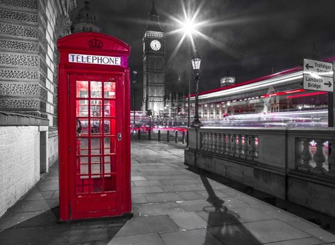 Framed London 1 Print