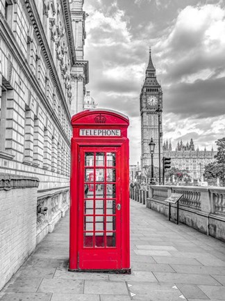 Framed London 2 Print