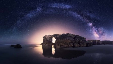 Framed Arcos Naturales Print