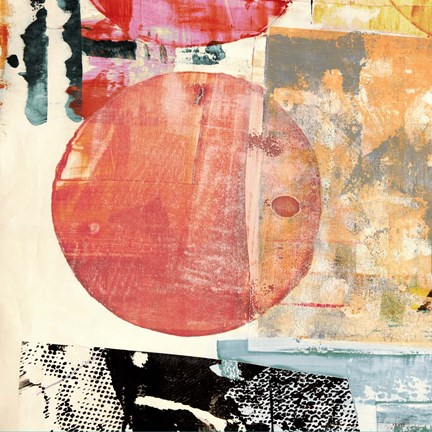 Framed Pop Love #2 (Sun) Print