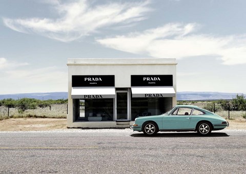 Framed Marfa, Texas Print