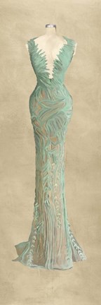 Framed Dressed To Thrill III Print