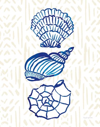 Framed Salty Waves I Print