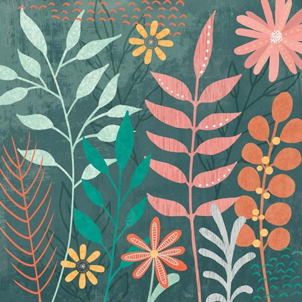 Framed Fresh Petals III Print