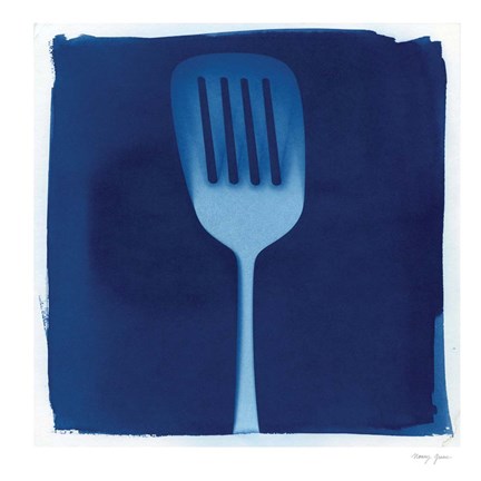 Framed Cyanotype Kitchen XII Print