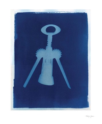 Framed Cyanotype Kitchen VI Print