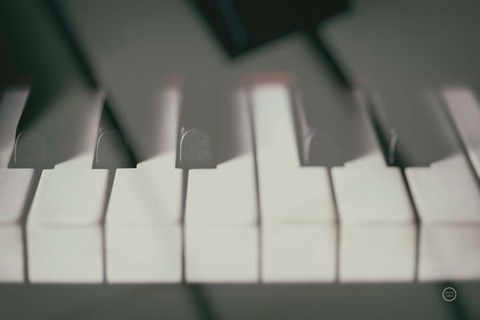 Framed Piano Lounge III Print