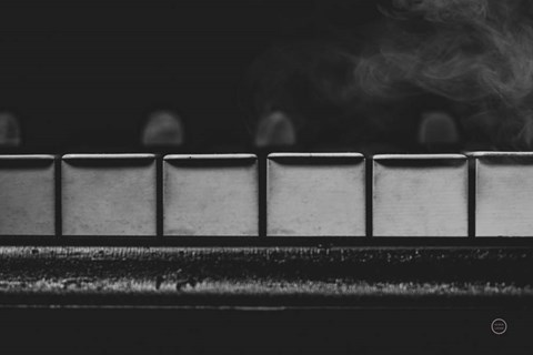 Framed Piano Lounge II Print