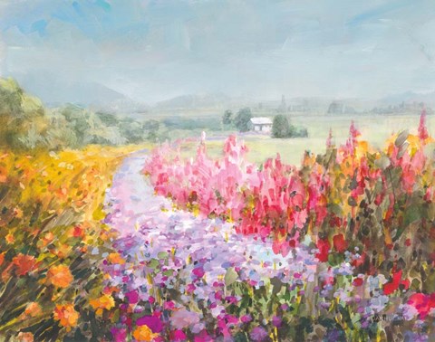 Framed Drift Garden Print