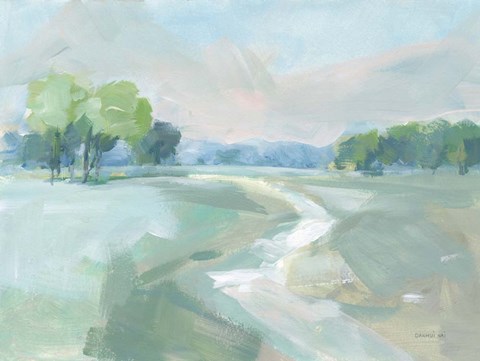 Framed Country Road Print