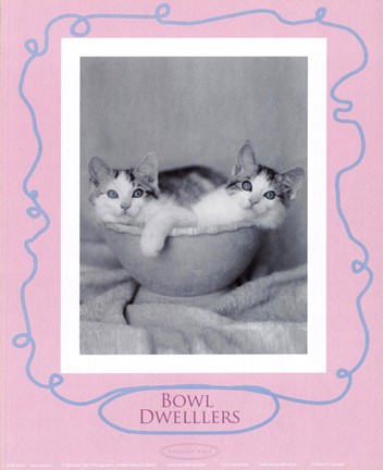 Framed Bowl Dwellers Print