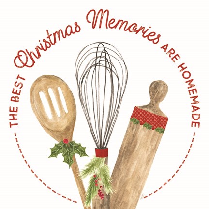 Framed Home Cooked Christmas II-Memories Print