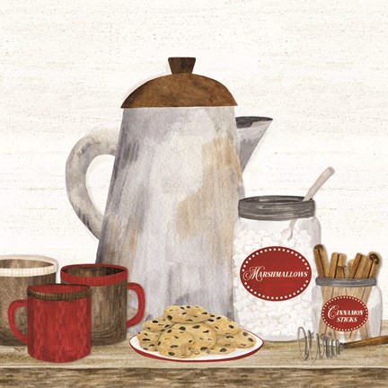 Framed Hot Chocolate Season III Print