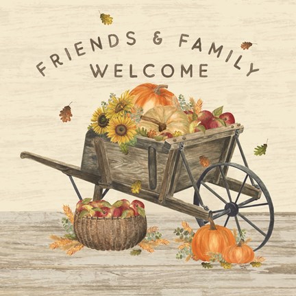 Framed Harvest Season XIV Print