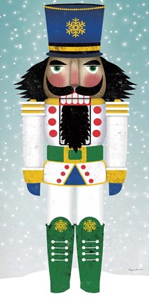Framed Joyful Nutcracker IV Print