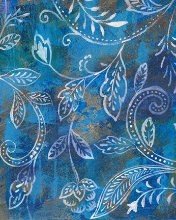 Framed Exotic Elegance Diptych I Print