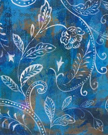 Framed Exotic Elegance Diptych II Print