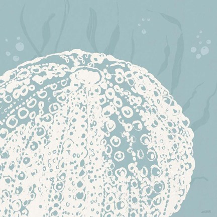 Framed Seaside Style XIV Print